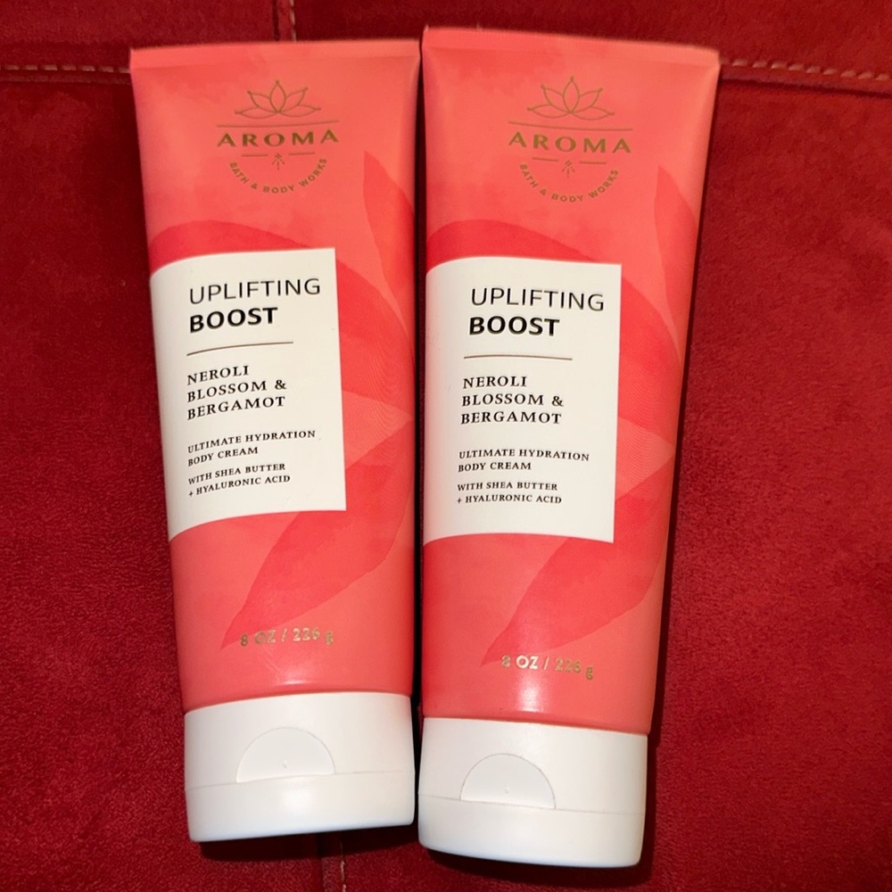 BBW 2pc Body Cream Aromatherapy Neroli Blossom & Bergamot - Picture 1 of 2